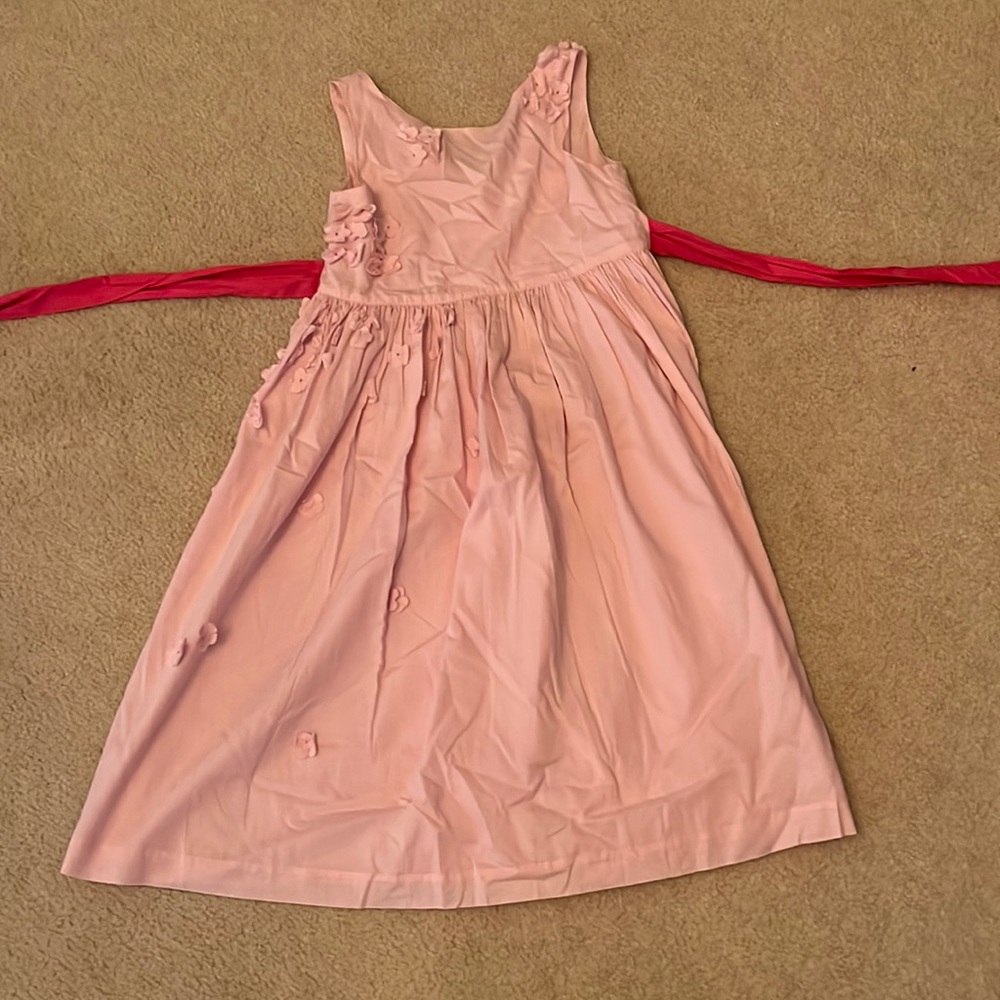 French designer brand Jacadi; size 10 in teen girls; pink with flowers